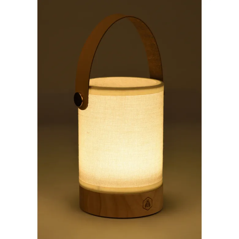 Laguiole bærbar LED lanterne 3 lysfarver