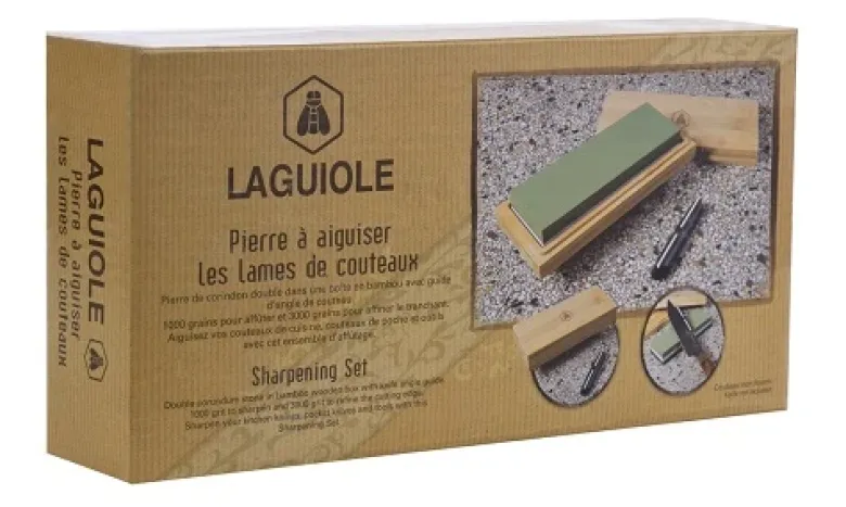 Laguiole Slibesæt