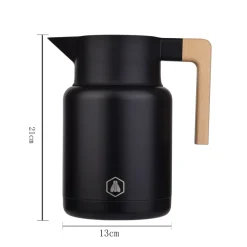 Laguiole termokande sort 1,2 l