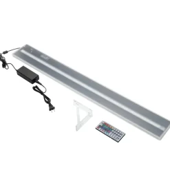 LED flaskehylde 90x12x3 cm