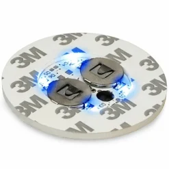 Led flaske lys - Blå
