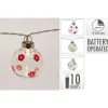 LED lyskæde 10 stk. blomsterdesign