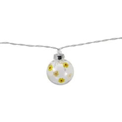LED lyskæde 10 stk. blomsterdesign