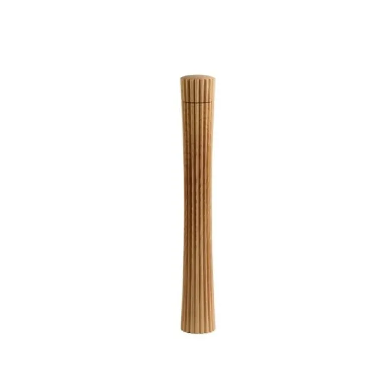 Legnoart PLEATS, Salt/Peber Keramisk Kværn, large i lys Ask