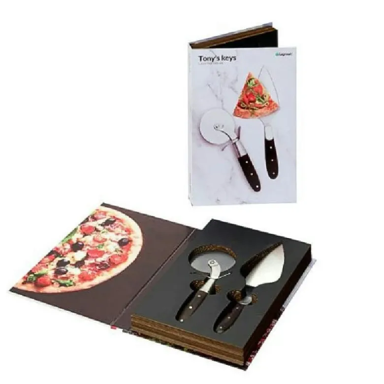 Legnoart TONY'S KEYS, Pizza serveringssæt