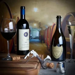 Legnoart WINE KEYS 4 i 1 proptrækker, champagne