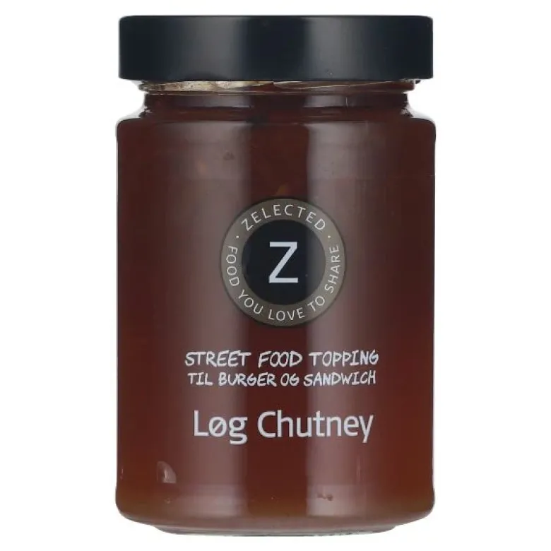 Løg Chutney 330g Zelected