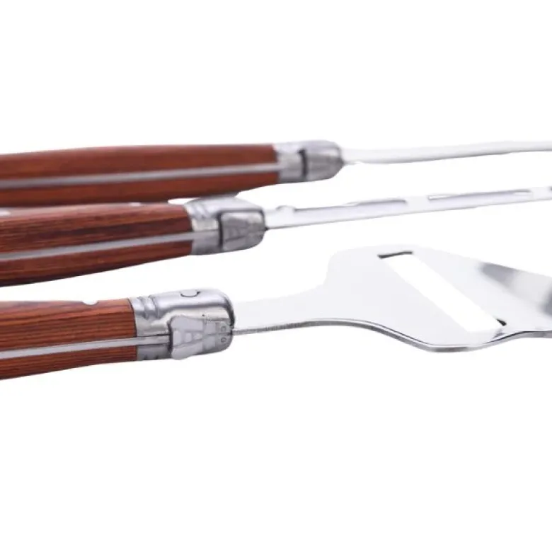 LG Heritage Ostesæt 3 Knive Pakkawood