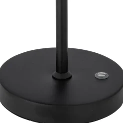 Lianna Portable Lampe, Genopladelig, Sort, Metal