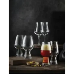 Luigi Bormioli Birrateque ølglas-sæt tester 3 x 2 stk.