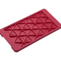 Lurch Chokoladeform Small Silikone Rød 12x23,5cm