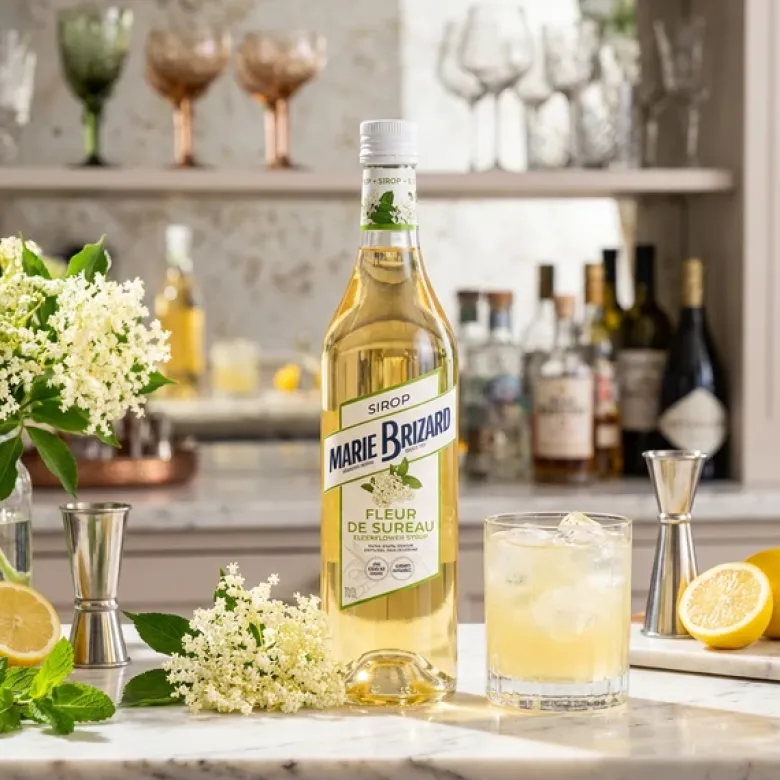 Marie Brizard Sirup Elderflower 70 cl