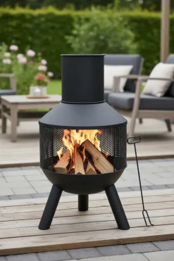 Metal skorstenspejs 44 cm udendørs