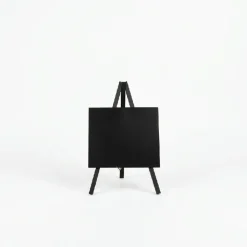 Mini Chalkboard Easel 24 x 11,5 cm Sort Pakke med 3