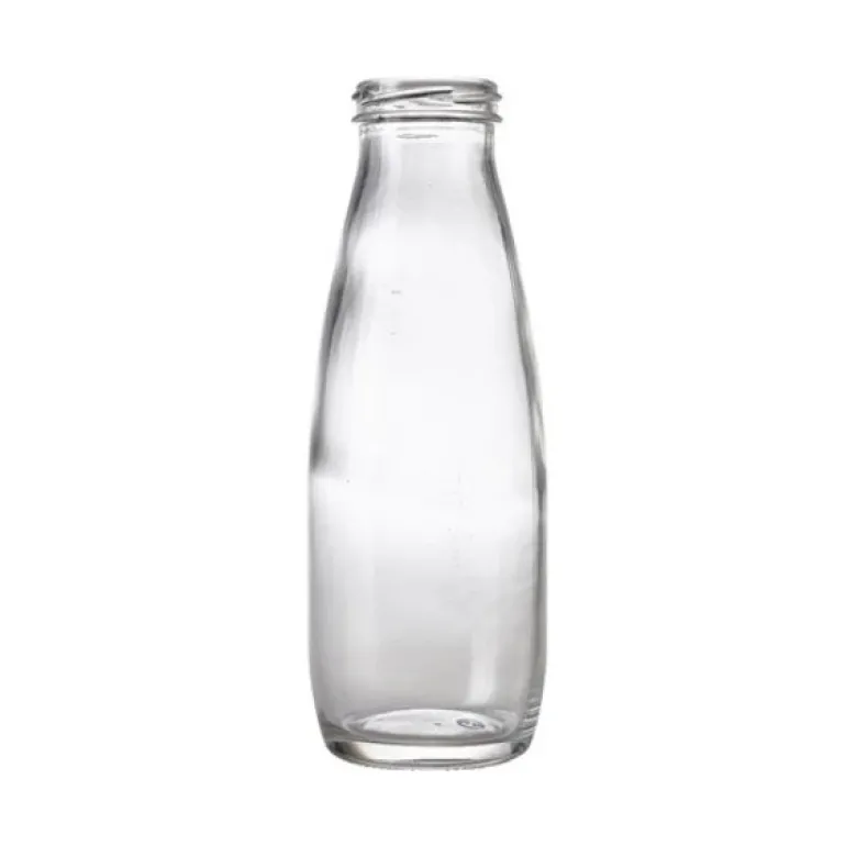 Mini glasflaske - til smoothie, drinks eller vandkande 50 cl.