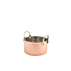 Mini Hammered Copper Gratinfad 9,2 x 5 cm