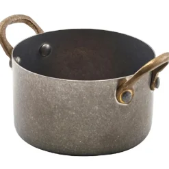 Mini Kasserolle Vintage Stål 9 x 5.25cm 34cl