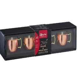 Mini moscow mule shot set - 6 cl 4 stk