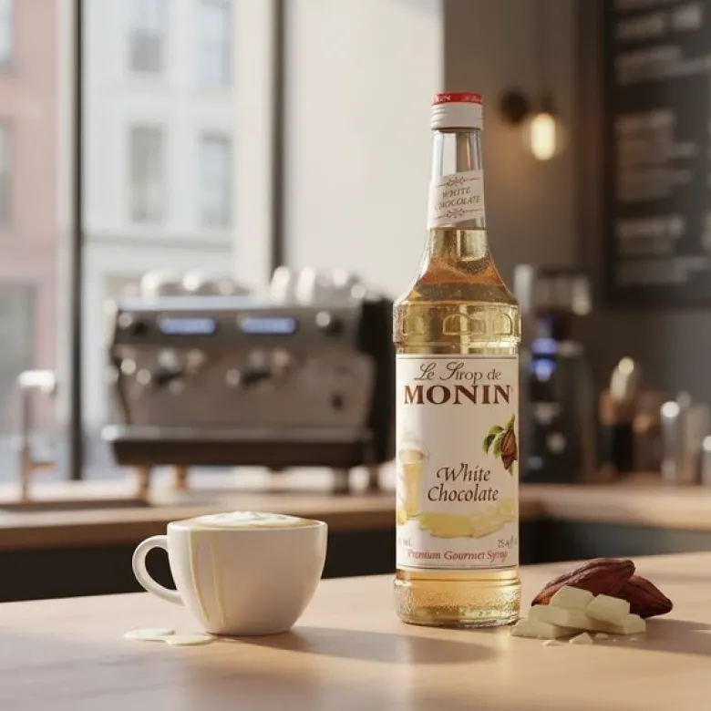 Monin Syrup White Chocolate / Hvid Chokolade FL 70