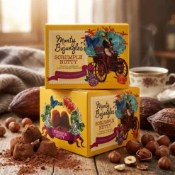 Monty Bojangles Chokoladetrøffel - Ristede Hasselnødder 150 G