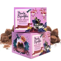 Monty Bojangles Chokoladetrøffel - Chokolade / Røde bær 150 G