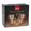 Moscow mule set m. sugerør 450 ml - kobber