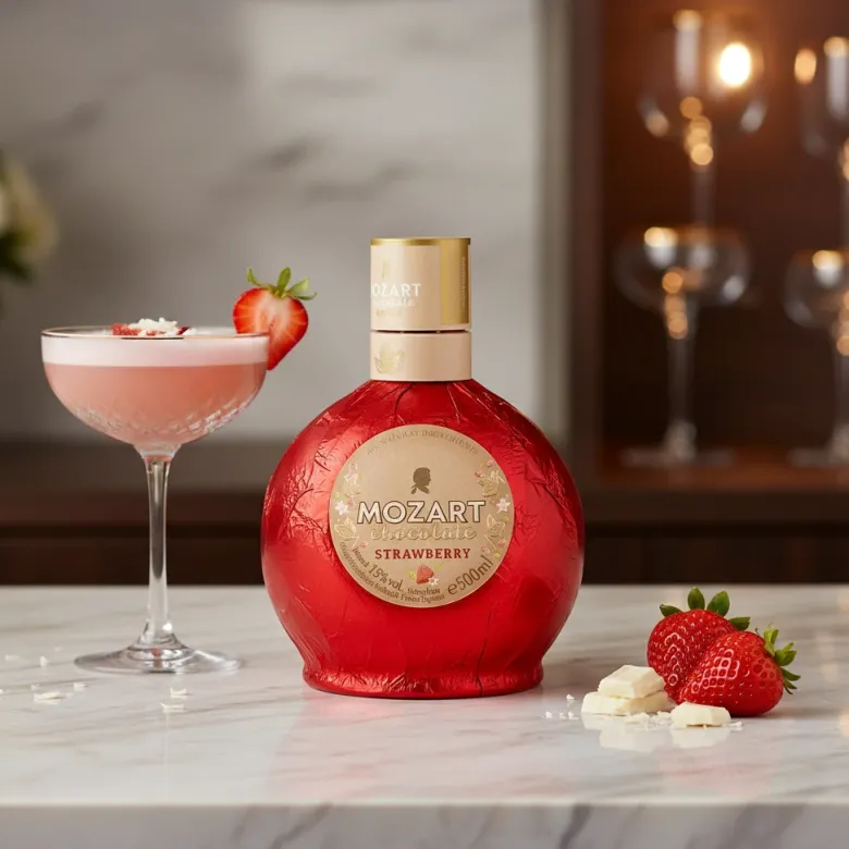 Mozart White Chocolate Strawberry FL 70