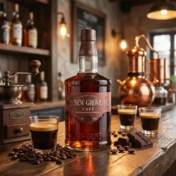 NEW GROVE CAFE KAFFELIKØR 26% 70cl
