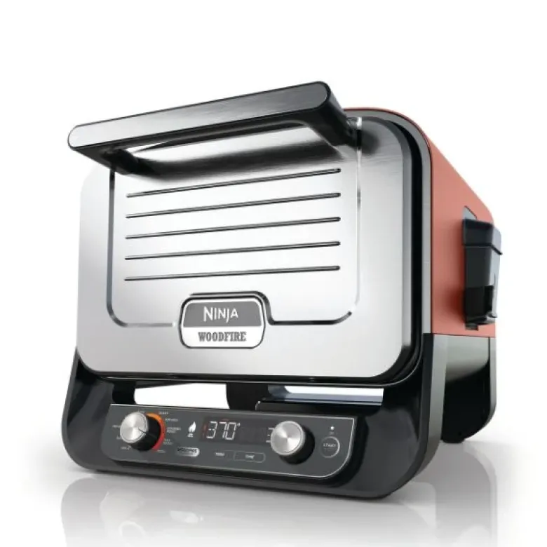 Ninja Woodfire OO101EU UdendørsElektrisk grill og røgeovn 2400W