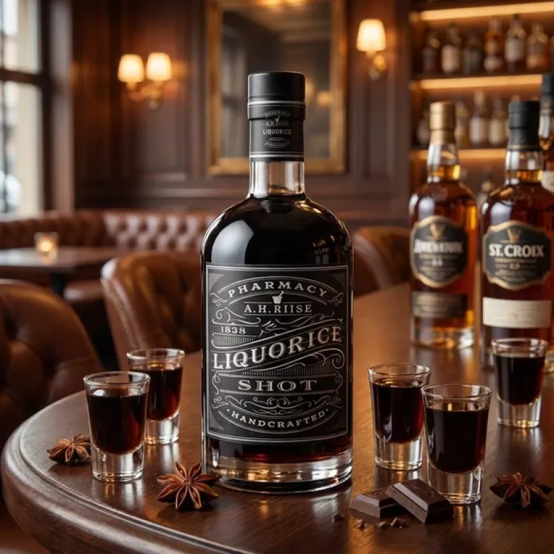 Old St. Croix lakrids shot