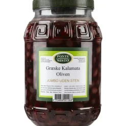 Oliven kalamata u/sten jumbo 1,9 kg