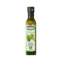 Olivenolie Jomfru ekstra Basil FL 250 ML