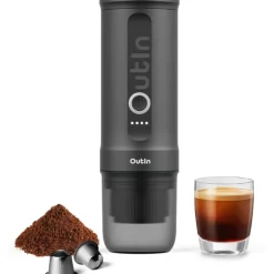 Outin Nano bærbar espressomaskine – Grå