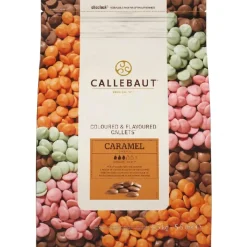 Overtræk Mælk Knapper med Karamel Barry Callebaut 2.5KG