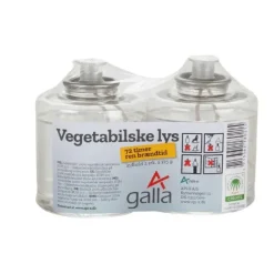 2pak Olielys 36timer, Galla Vegetabilske