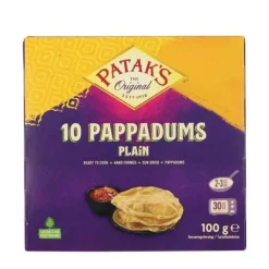 Pappadums Plain PS (100 G)