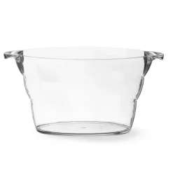 Partybalje transparent SAN oval 470x290x230 mm