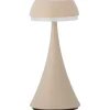 Pepple Portable Lampe, Genopladelig, Natur, Aluminium