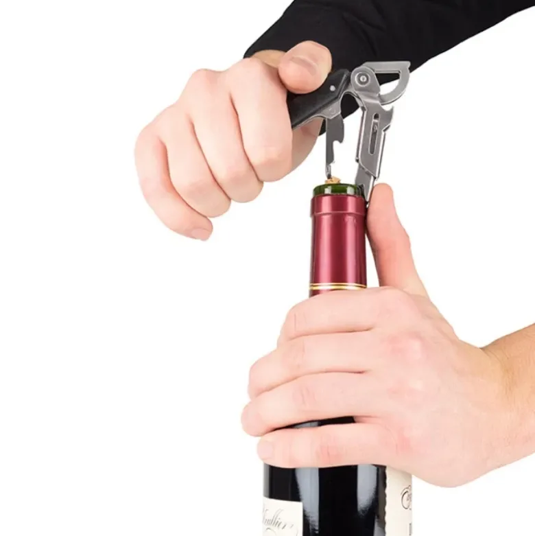 Peugeot Clavelin Sort Sommelier proptrækker