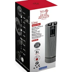 Peugeot Line Elektrisk Peberkværn Aluminium carbon 15cm