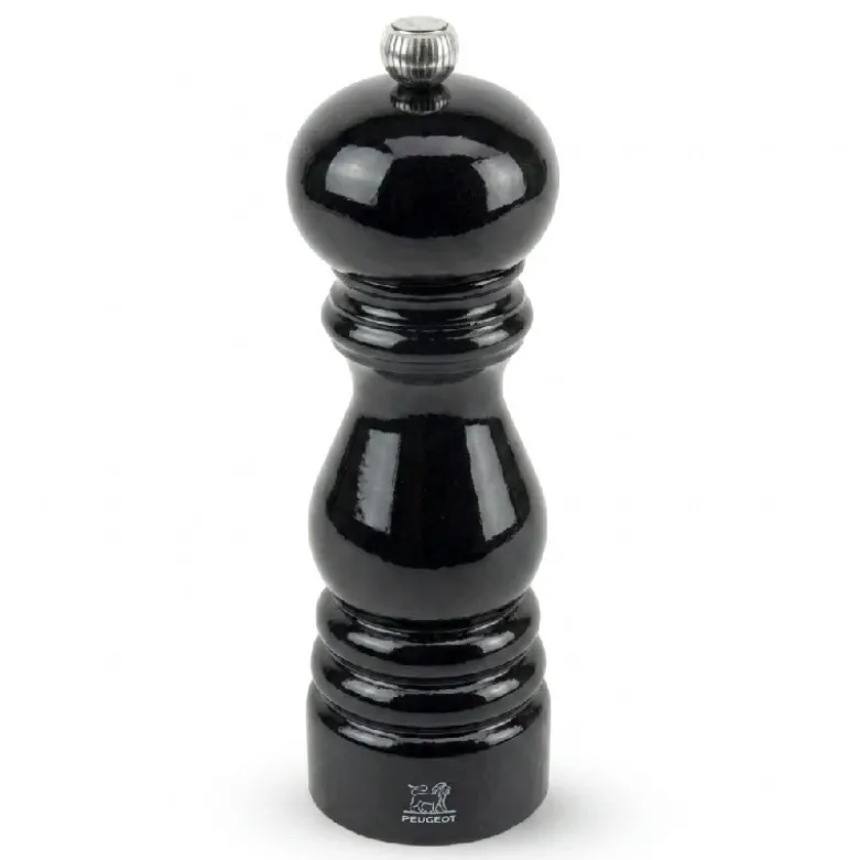 Peugeot Paris Peberkværn 18 cm Sort lak Bøg