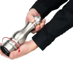 Peugeot paris saltkværn u'select Z rustfrit stål, 18 cm