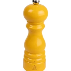 Peugeot Paris saltmølle træ gul safran U'select Z 18 cm