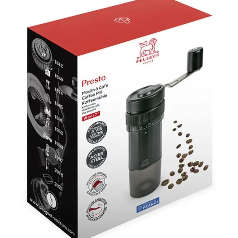Peugeot Presto kaffekværn 18 cm.