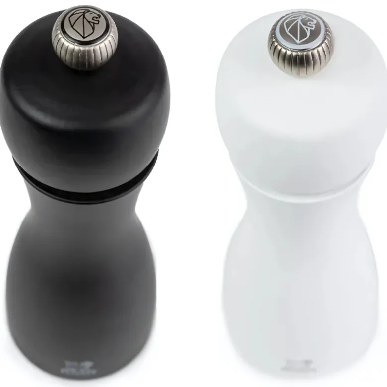 Peugeot Tahiti Sæt PM Sort + SM Hvid Træ sort/hvid mat 20 cm