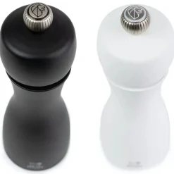 Peugeot Tahiti Sæt PM Sort + SM Hvid Træ sort/hvid mat 20 cm