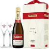 Piper-Heidsieck Champagne Essentiel gaveæske m. 2 glas FL 75