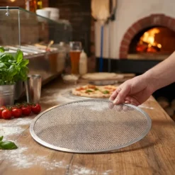 Pizzascreen aluminium 330 mm