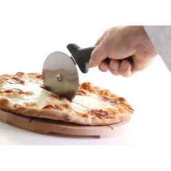 Pizzaskærer 100x230 mm rustfrit stål, PP-håndtag