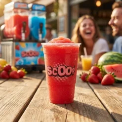 Plastbæger Scoop Medium 30 cl - 100 stk.